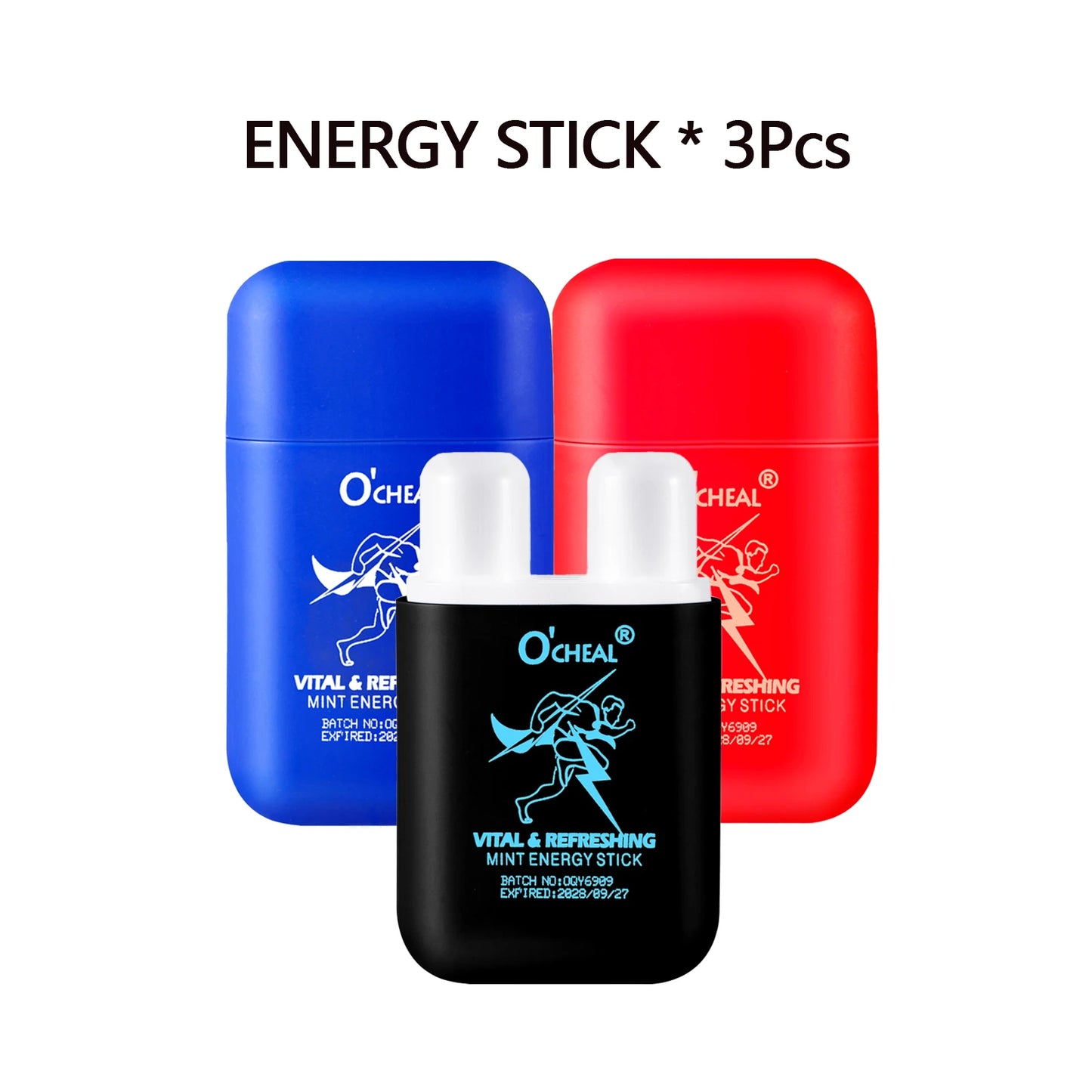 O'cheal Energy Stick Double Hole Relief Inhaler Energy Stick