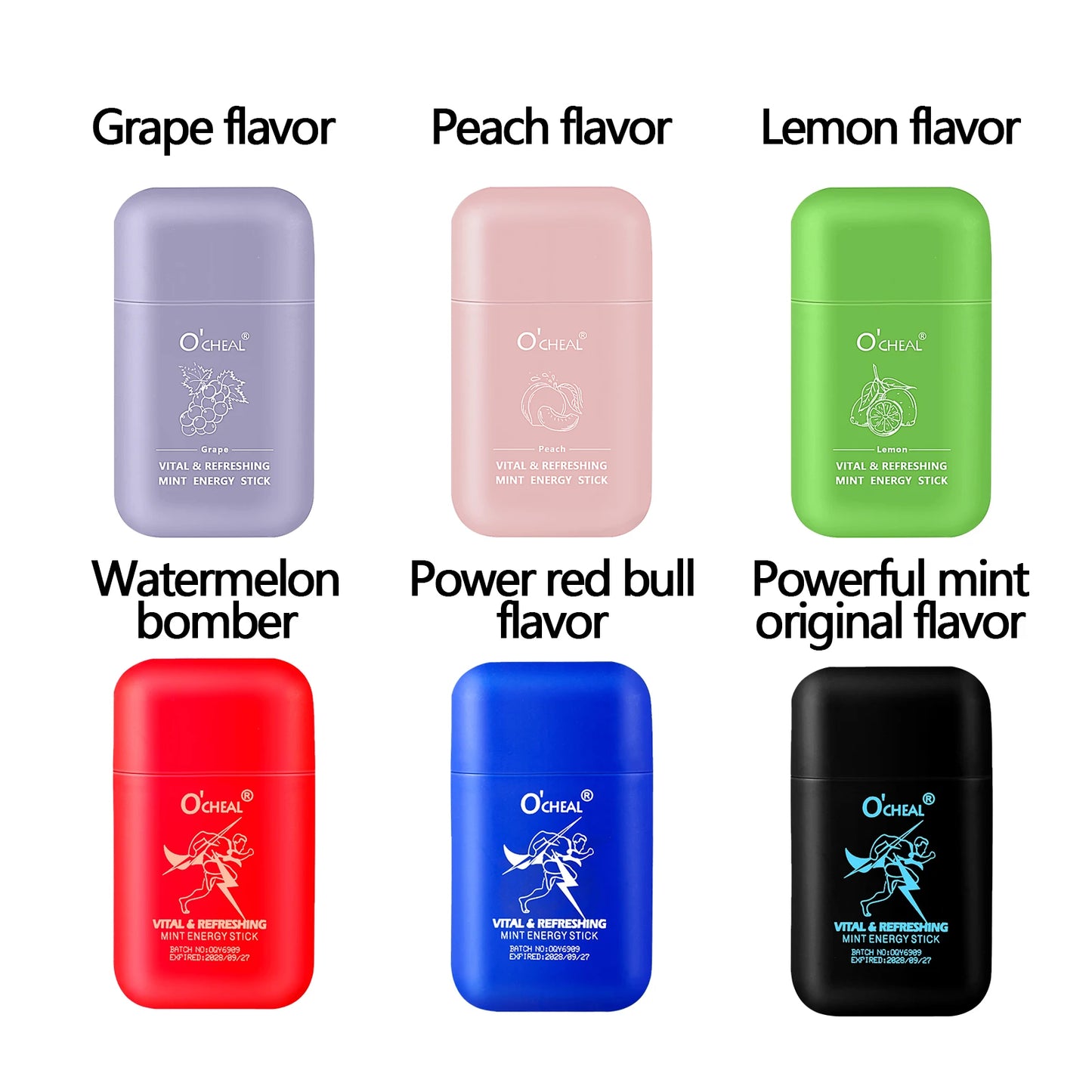 O'cheal Energy Stick Double Hole Relief Inhaler Energy Stick