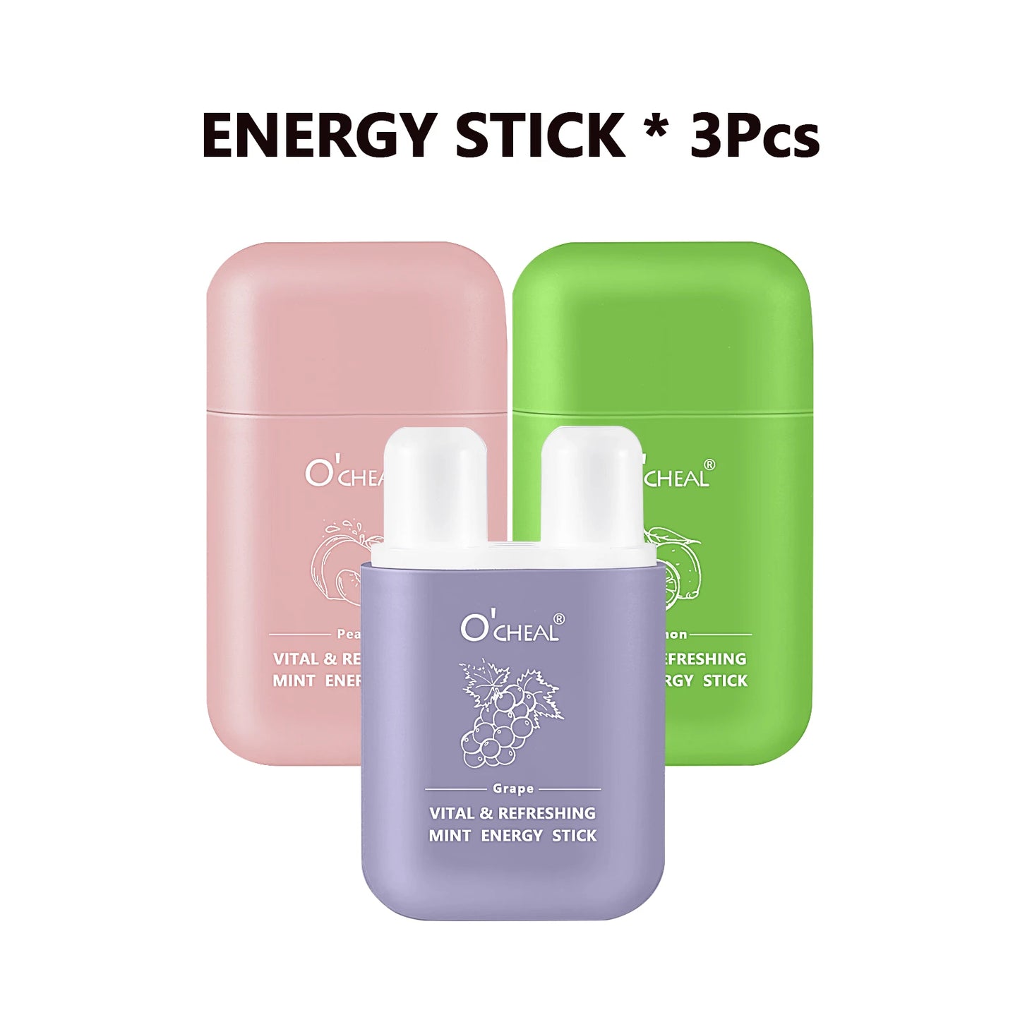 O'cheal Energy Stick Double Hole Relief Inhaler Energy Stick