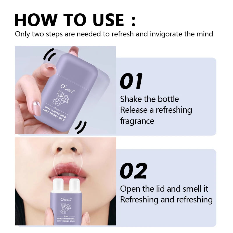 O'cheal Energy Stick Double Hole Relief Inhaler Energy Stick