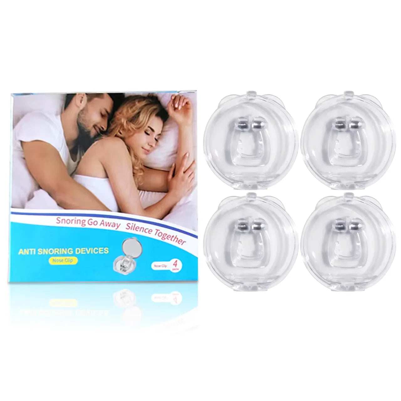 Anti Snoring Corrector Silicone Magnetic Snoring Holder Mini Portable