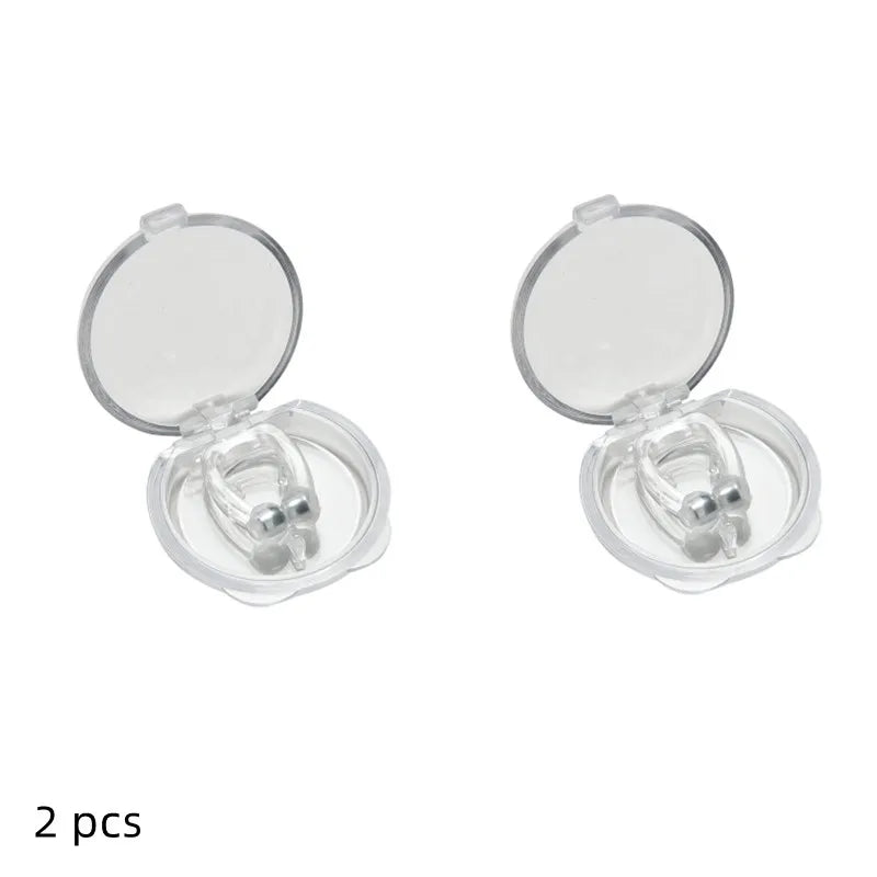 Anti Snoring Corrector Silicone Magnetic Snoring Holder Mini Portable