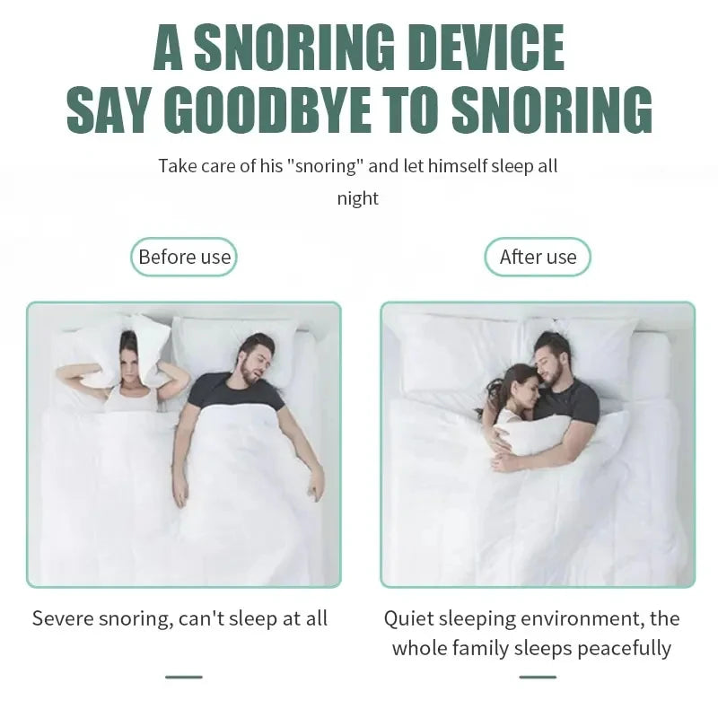 Anti Snoring Corrector Silicone Magnetic Snoring Holder Mini Portable