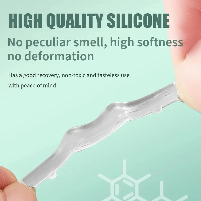 Anti Snoring Corrector Silicone Magnetic Snoring Holder Mini Portable